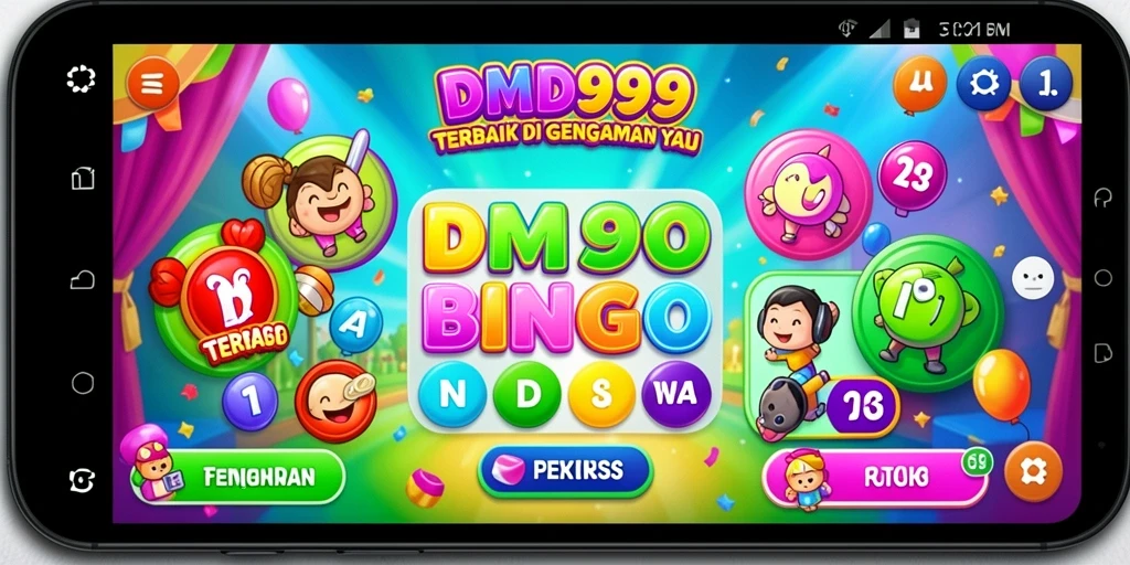 Tampilan gameplay seru dan interaktif dari DMD999.