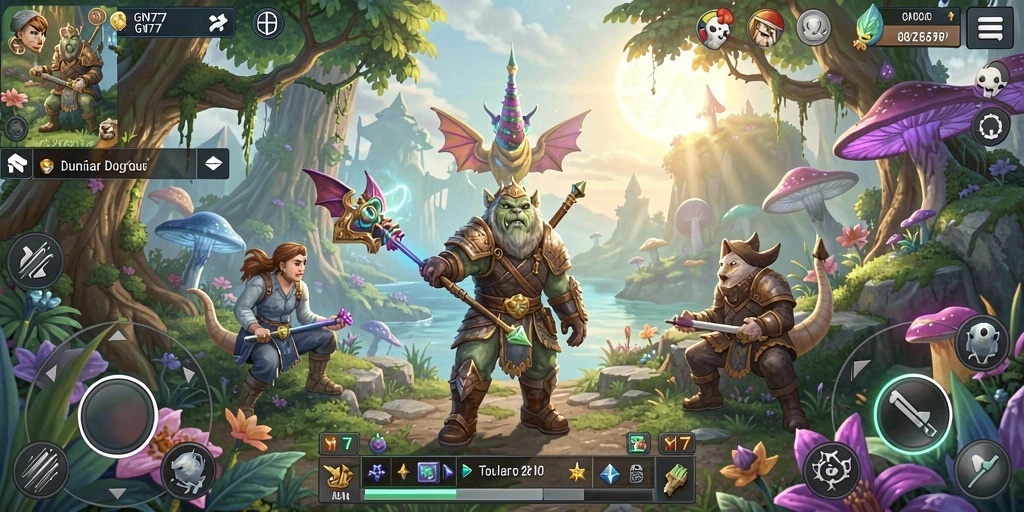Tampilan gameplay menarik dari petualangan di GN777.