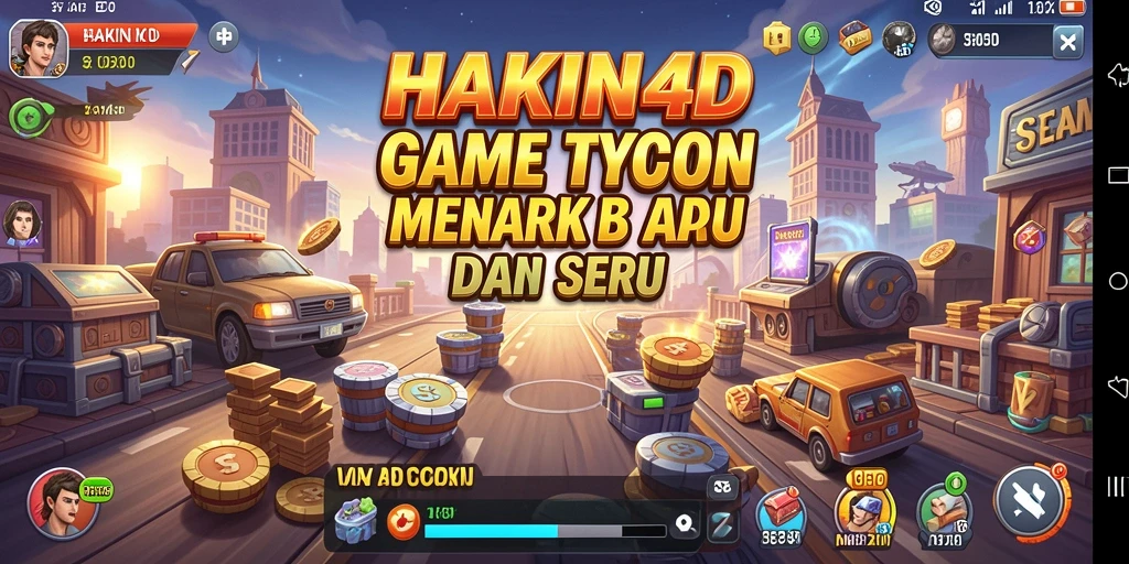 Screenshot HAKIN4D menampilkan gameplay Tycoon yang seru.