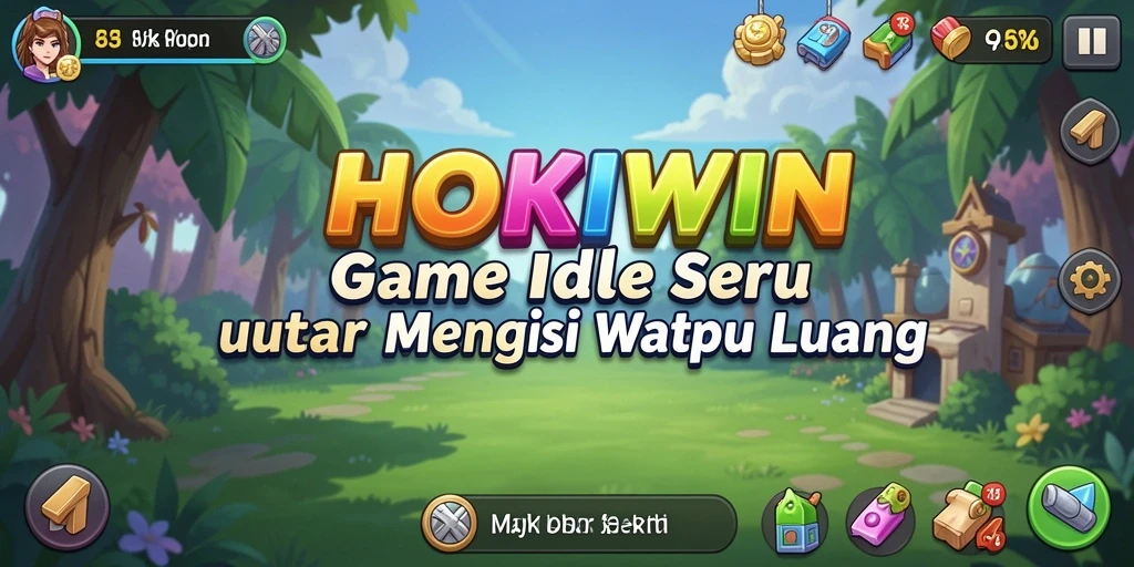Tampilan gameplay seru HOKIWIN dengan karakter dan level yang menarik.