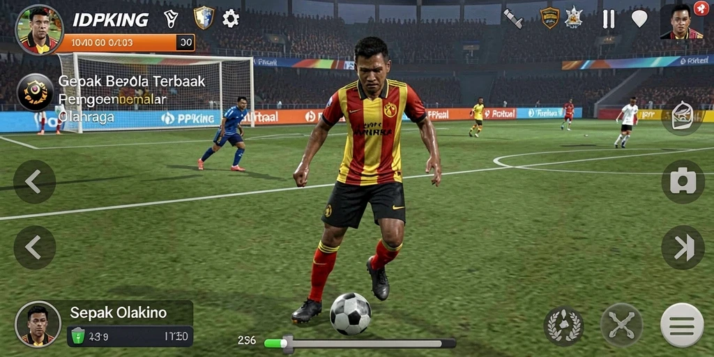 Tampilan gameplay <strong>IDPKING</strong> yang menegangkan dan interaktif.
