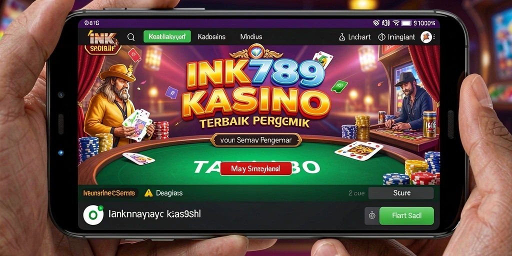 Tampilan menarik dari permainan Kasino di INK789.