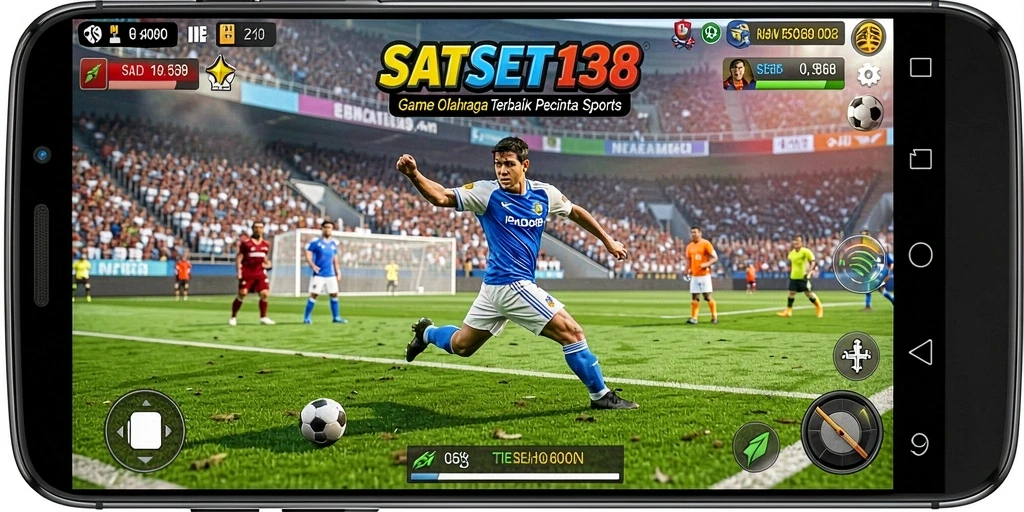 Tampilan menarik dari gameplay SATSET138 yang penuh aksi olahraga.