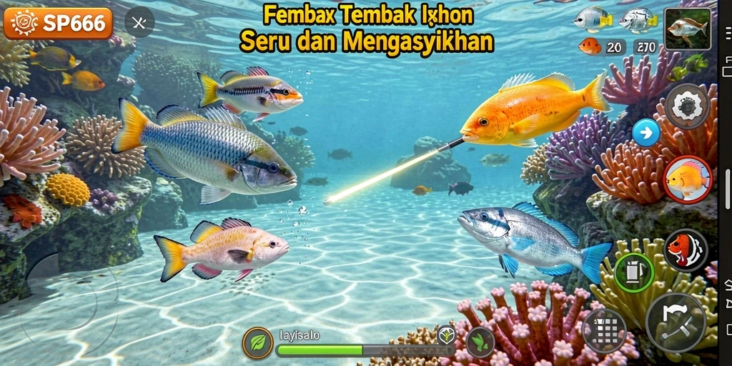 Tampilan menarik dari gameplay SP666 yang seru dan penuh tantangan.
