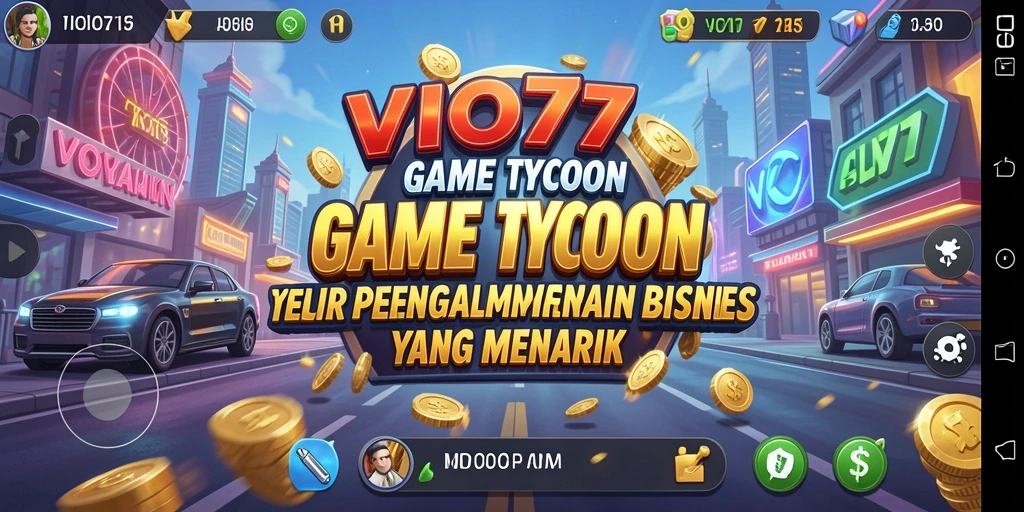 Tampilan gameplay VIO77 yang menarik dan interaktif.