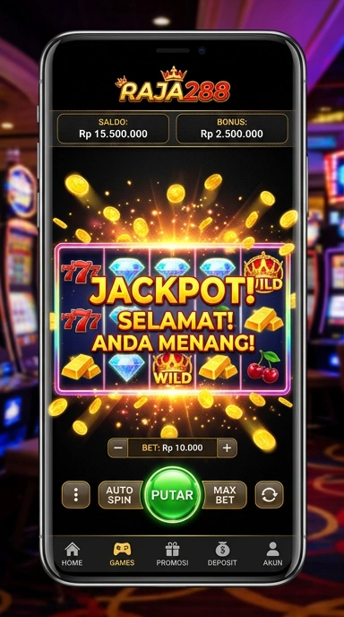 Proses unduh aplikasi di raja288 yang aman dan nyaman.